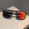 Classic New Large Frame Sunglasses Fashionable Men's Retro Square Frame Sunglasses Women's Outdoor UV-blocking Driving Glasses