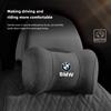 CTCE1 Car Seat Safety Headrest Pad Auto Emblem Neck Pillow For BMW M E46 E90 E60 G30 G32 G01 G02 G05 G06 G07 G26 G16 X3 E92 Sticker
