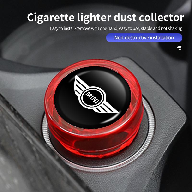 Car Cigarette Lighter Cap Auto Cigar Lighter Dust Proof Plug For MINI Cooper One JCW Clubman Countryman R55 R56 F55 F56 Cnjaw55