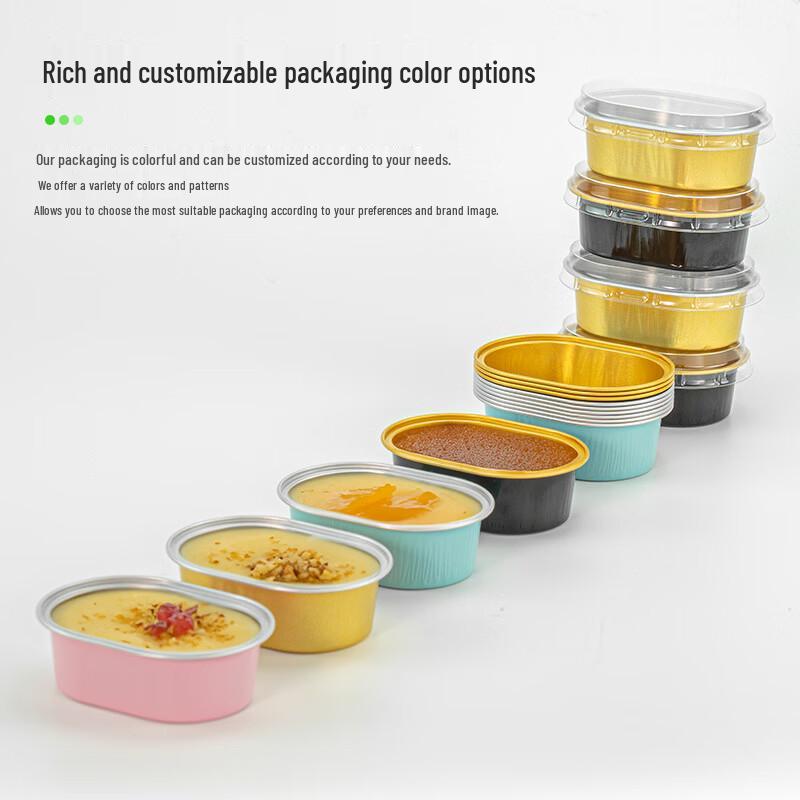 Aluminum Foil Half-Baked Cheesecake Molds