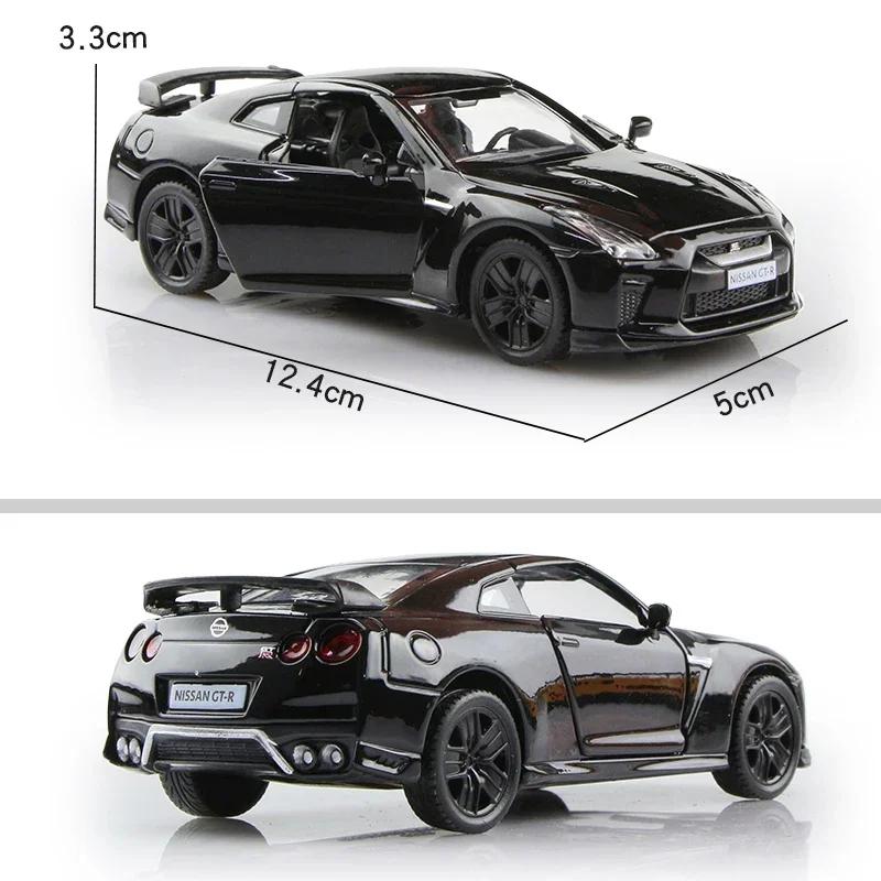 1:36 Nissan GTR R35 Alloy Diecast Model Car Collection Gifts Christmas Present For Boyfriend Birthday Gifts