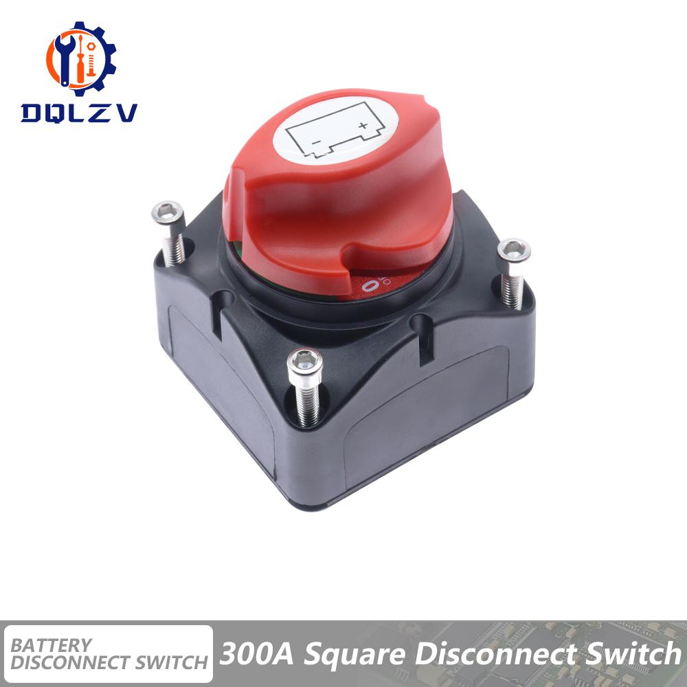 DC 32V Car Battery Switch Disconnecter Power Isolator 50A 100A 200A 300A Cut Off Rally Switch Kit For Car Motorcycle Truck Boat