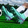Fg High Quality Breathable High Top Soccer Shoes Men Professional Training Cleats Sneakers Youth Non-Slip Society Football Shoes
