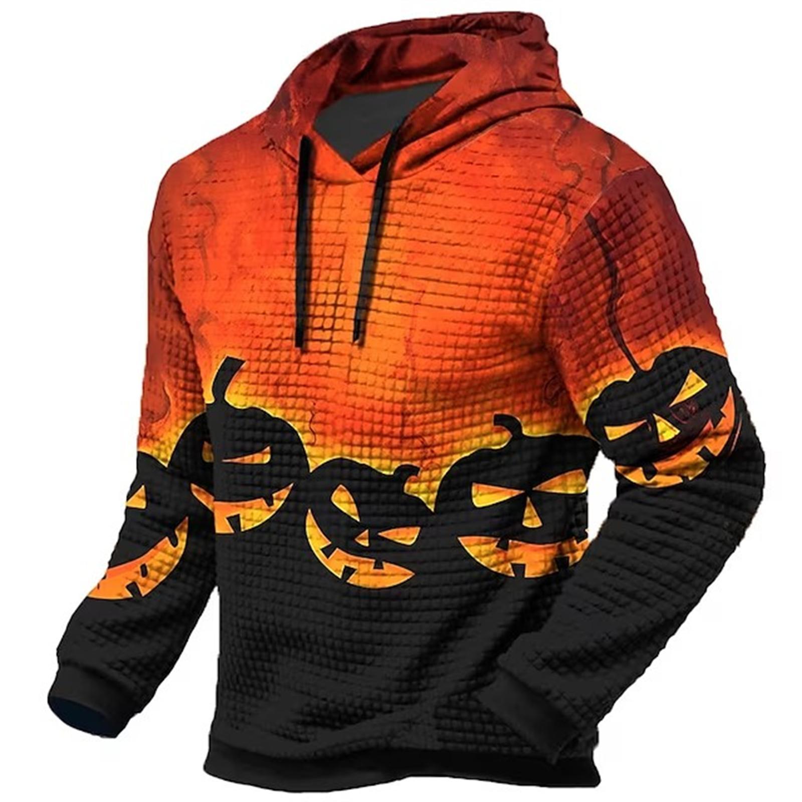 

Halloween Men s Hooded Sweatshirt 3D Graphic Prints Casual Hoodie Spring Oversized Clothing Harajuku Oversized Pullover 4XL
