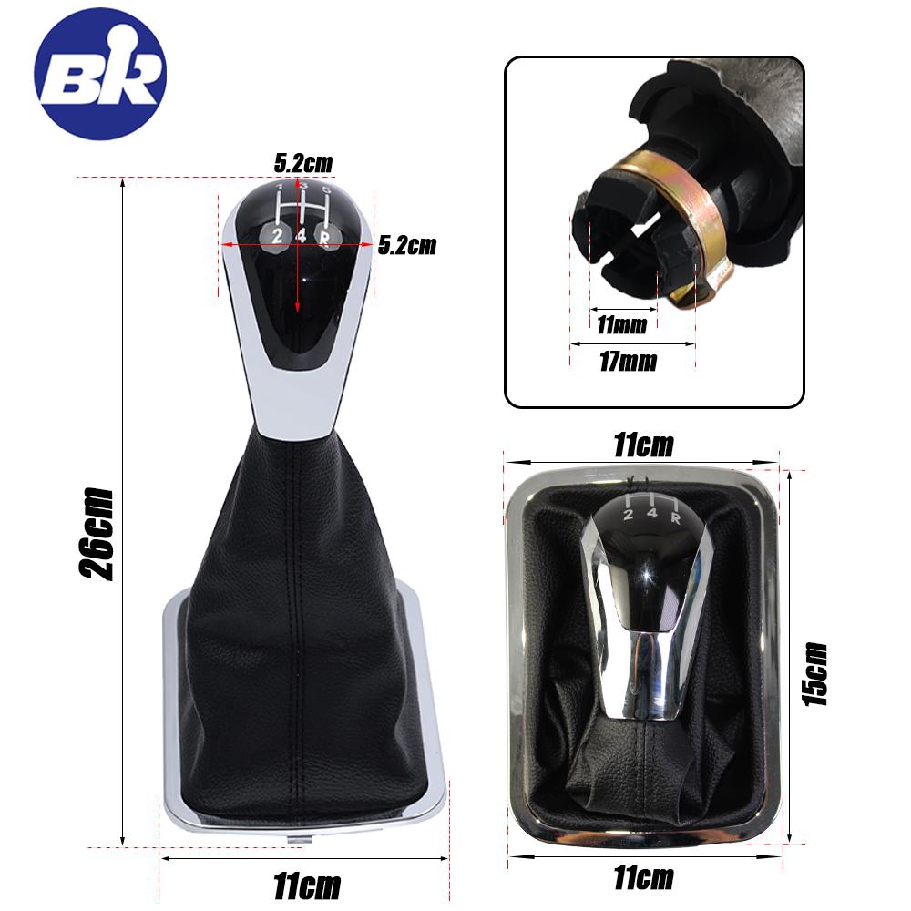 New Product Gear Shift Knob For Geely Emgrand 7 EC7 EC715 EC718 E7 2012-2013 5 Speed Car Accessories Automotive Interior