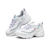 Skechers DLites 1.0 Mesh Fabric Sweet Pea Shock Absorbing Durable Breathable Low Top Dad Shoes Women Sneaker Light-Green 66666295-WAQ