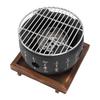 Japanese   Grill   Portable Japanese BBQ Grill Round Food Charcoal Stove Household Barbecue Tool