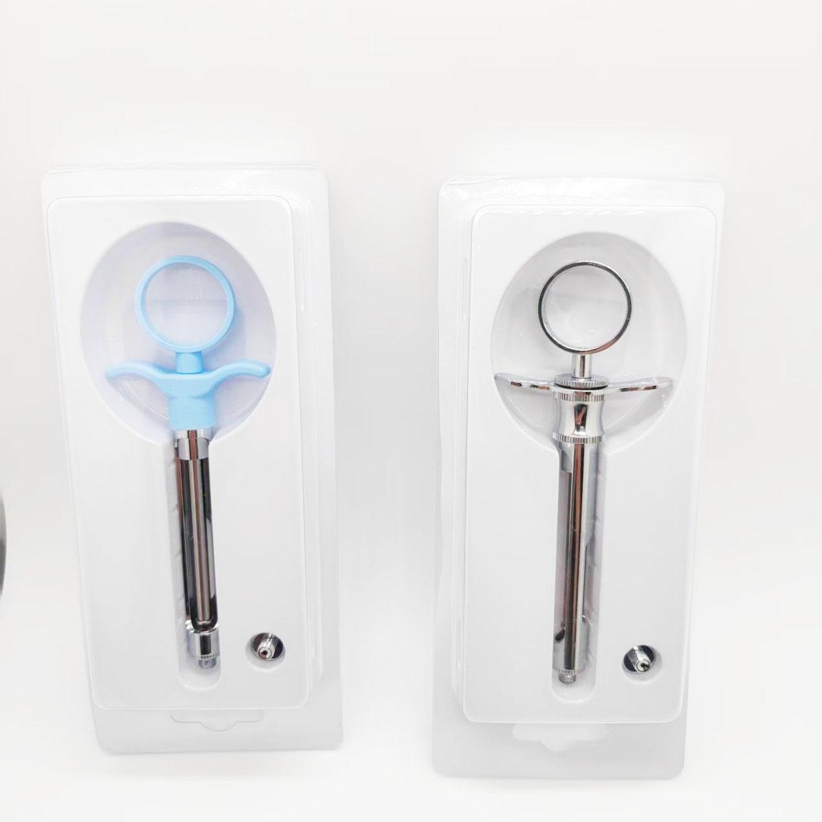 Stainless Steel Dental Syringe - Azure Oral Instruments Blue Hook