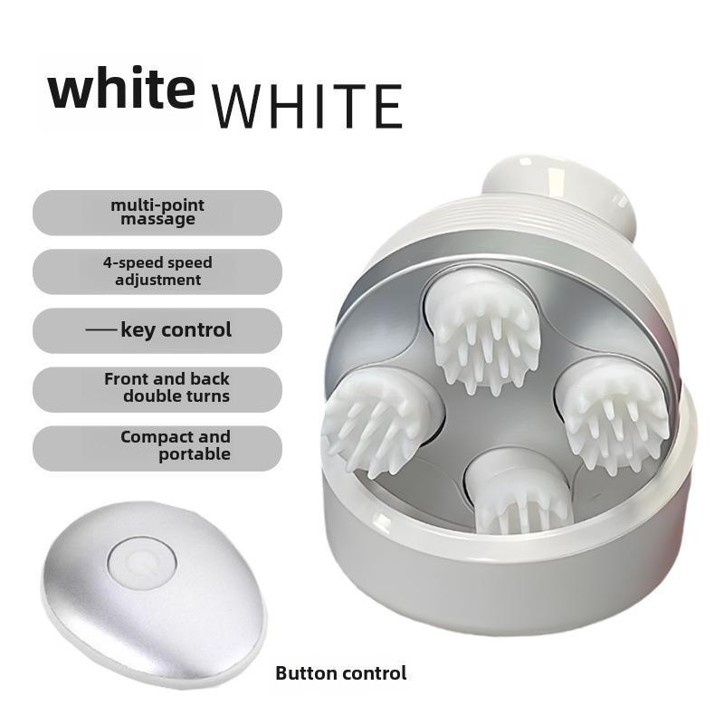 

Электрический массажер для головы и головы Meridian для домашних животных – снимает головные боли и разминает напряжение English instruction manual белый