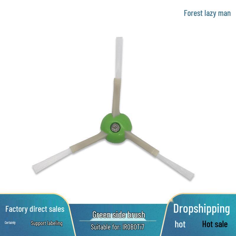 Compatible Side Brush, Roller Brush, Filter, Filter Element, and Dust Bag Accessories for iRobot Vacuum Models I7, E5, E6, I2, I3, and I6.