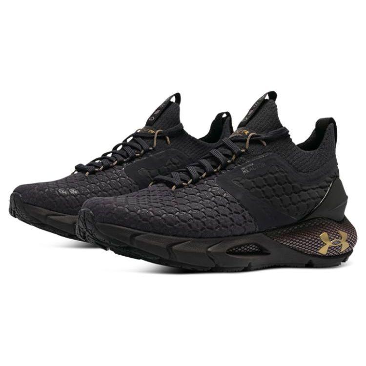 Under Armour HOVR Phantom 2 Comfortable Fabric Low-Top Casual Running Shoes Women sneaker Black 3027026-500