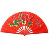 Plastic Bone Dance Performance Fan 34cm Hand Folding Stage Fan  Wedding Party Decor