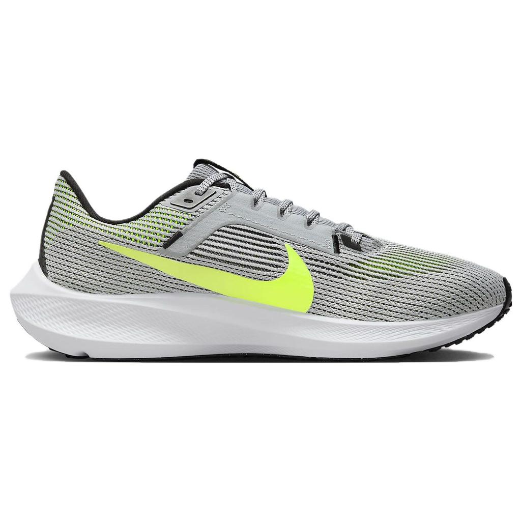 Nike Air Zoom Pegasus 40 Wolf Grey Volt Men Sneakers Black White DV3853-004