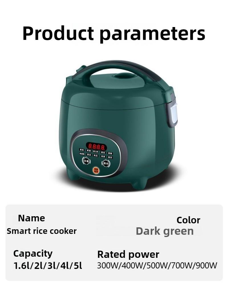 1.8L Large-capacity Intelligence Household Rice Cooker, Multi-functional Cooking 24-hour Timing Three-dimensional Heating
