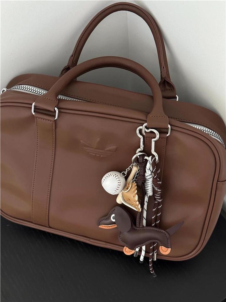 Lye Series Bagel Bag Keychain Pendant & Lanyard Accessory