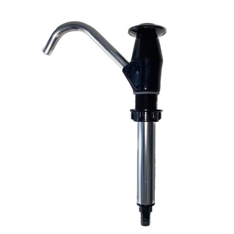 

652F Sturdy Metal Hand for Caravans and Portable Toilets Household Use чорний