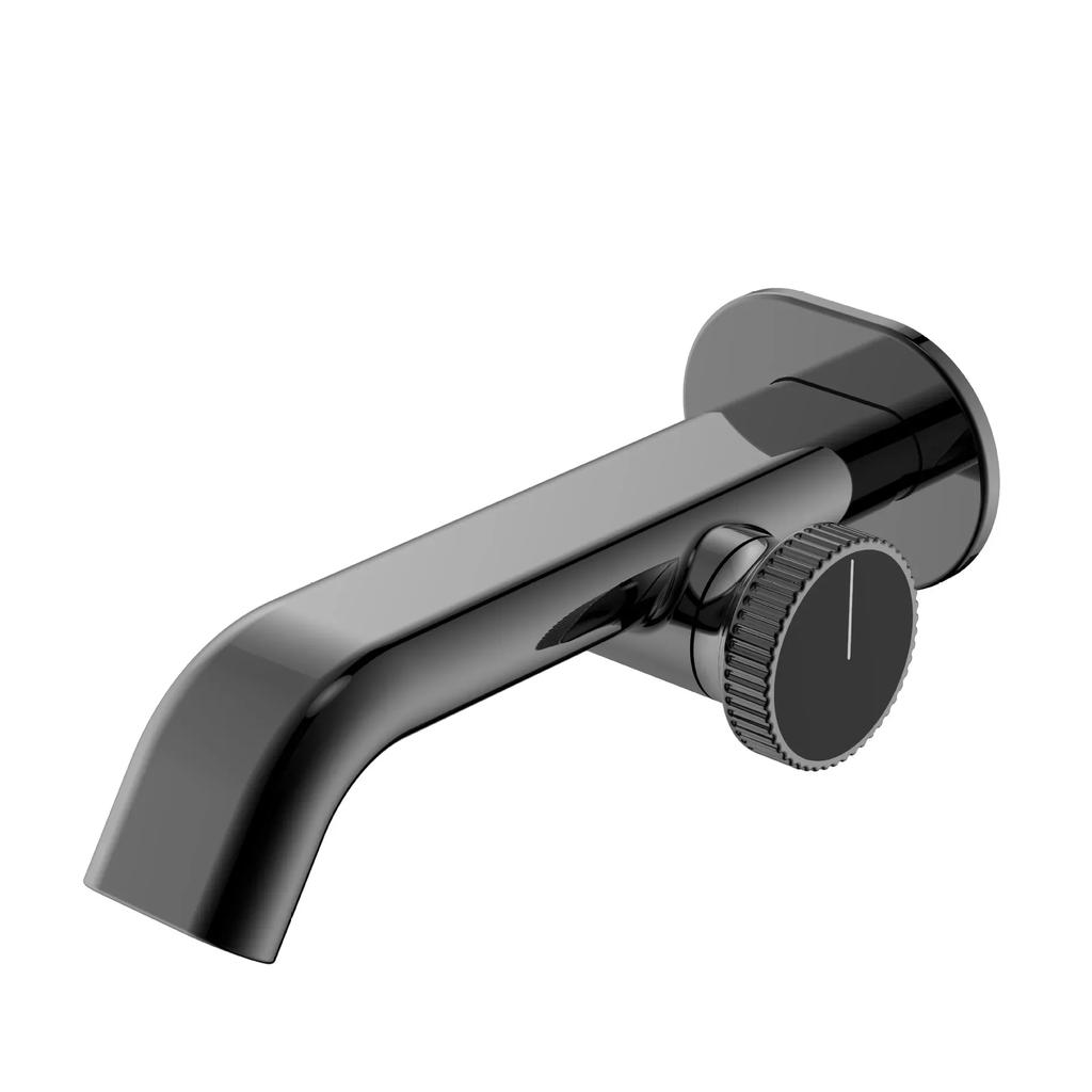 Wall Mounted Brasss One-body Single Handle Bathroom Hot And Cold Water Mixer Tap