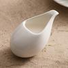 2 Piece Heat-resistant Gravy Boats Glazed Surface Sauce Dispenser  Restaurant