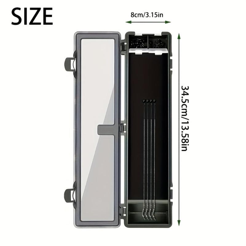 Fishing Tackle Box Fishing Gears Box Fishing Gear Carry On Case Adjustable Fishing Organizers Case Fishing Accessories