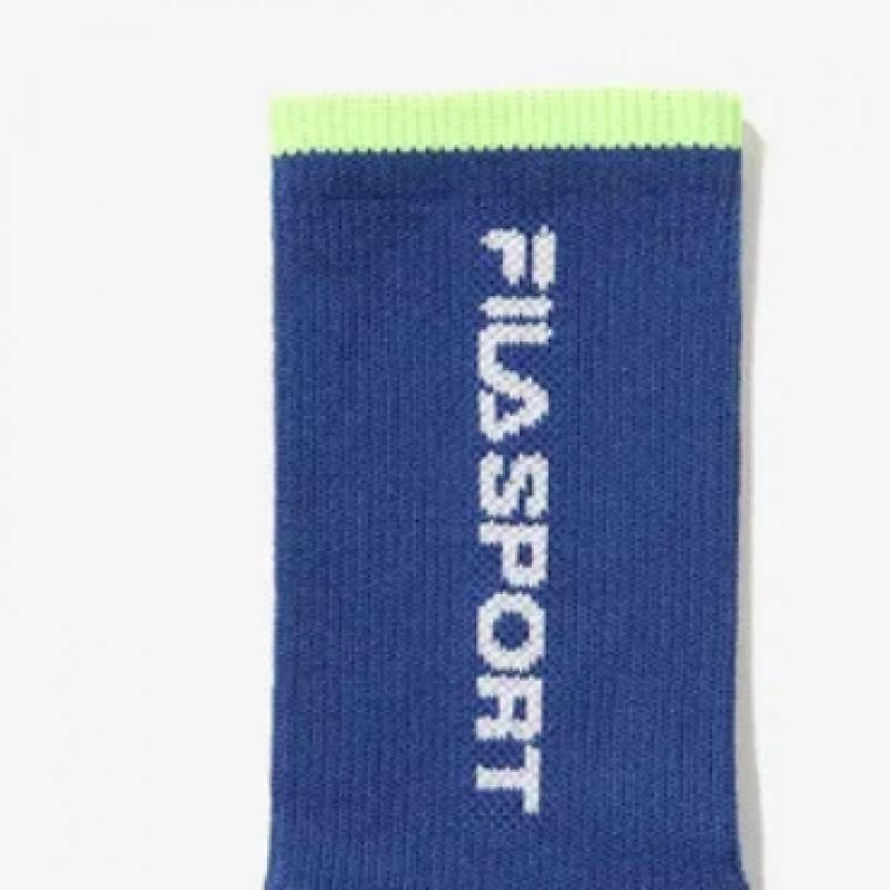 [fila Kids] Sporty Long Socks  Fk3scg3036x Dbu  q0zFk3scg3036xDbu