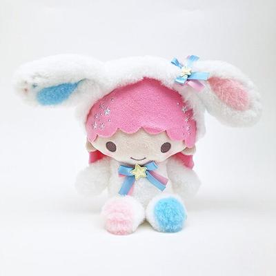 Sanrio Little Twin Stars Kiki Lala White Bunny Plush S