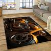 Motocross Modern retro Motorcycle Rug Carpet for Living Room Bedroom Home Decor,Floor Mat Non-slip Decoration for Sofa Doormat