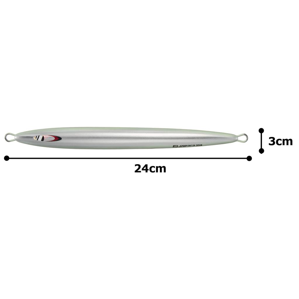 Major Craft Metal Jig Para Vertical Long JPVLS Jig, Throw, 350g, Silver,