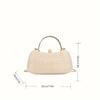 1pc New Fashion Chain Handbag Banquet Bag Shoulder Slung Small Bag Unique Handbag Gold Bag Dinner Bag Storage Bag