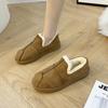Snow boots women's winter short boots velvet women's boots thermal shoes casual lazy flat cotton shoes women