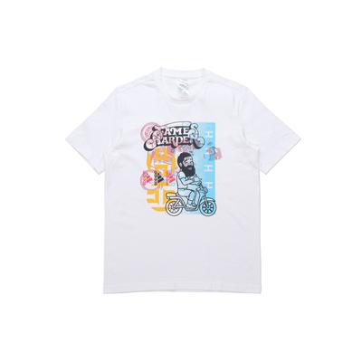 Avatar Sc Basketball Sports Casual Short Sleeve T-Shirt Men Tops White GP3431