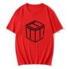 The Temper Trap Cube Print T-shirt Short Sleeve Cotton O-neck Male Tshirts Unisex Streetwear Casual Loose Summer Fashion T Shirt