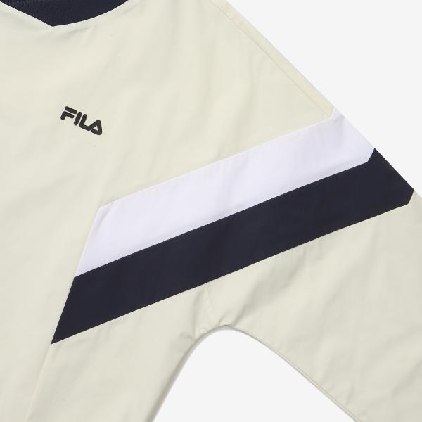Fila Stretch V Neck woVen Sweatshirt