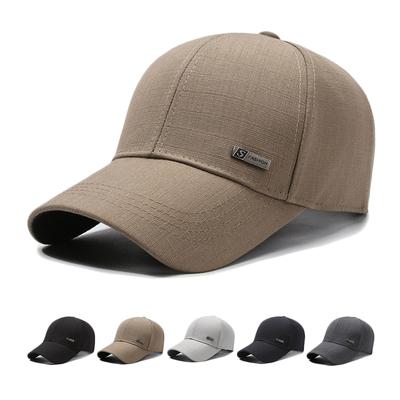Vīriešu pavasara vasaras beisbola cepure Vecais vīrs tētis cepures Snapback cepure Saulessargs cepures makšķerēšanas cepure Peak cepure