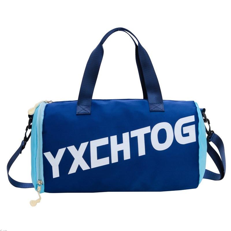 Childrens Colorblock Snack Storage Bag With Nylon Material For School Kids