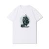 S-3XL 100 Fantasie Harajuku Grafica Estiva Bianca Magliette Donna Stampate Casual Maniche Corte Top Girocollo