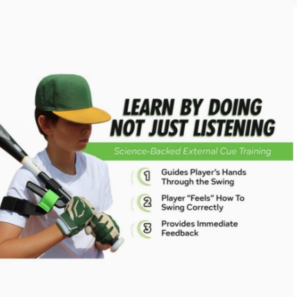 Baseball Softball Swing Trainer Training & Batting Hitting Equipment Aid Equipment for Athletes Improve Batting Arm Strength