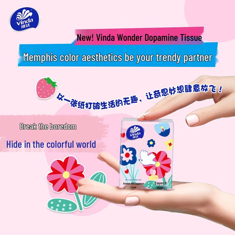 Xiao Jian Tou Hydrating Collagen Shower Gel with Vinda Tissues