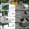 Large Space Cat Nest Warm Room Outdoor Heating Insulation Sunshade Cat Beds Foldable Pet Bed Waterproof Coldroof Pet Supplies