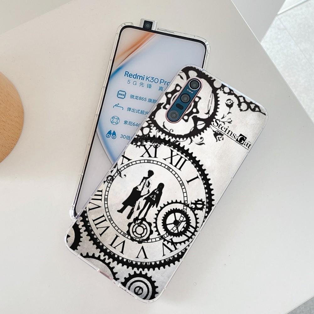 Steins Gate Phone Case for Samsung S21 A10 for Redmi Note 7 9 for Huawei P30Pro Honor 8X 10i Cover