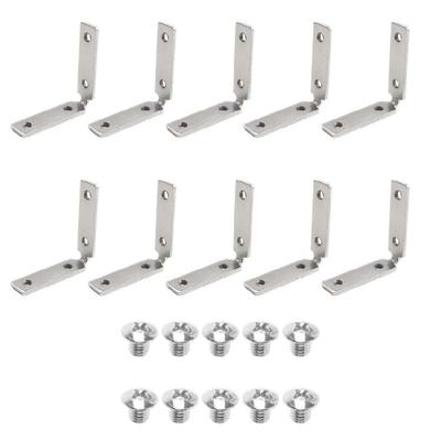10 Stück 90-Grad Schrank Schubladen Griff Ecke Verstärkungen Praktisches Zubehör