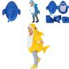 Baby Shark Cartoon Toddlers Kids Halloween Costume Fancy Dress Gifts Outfit