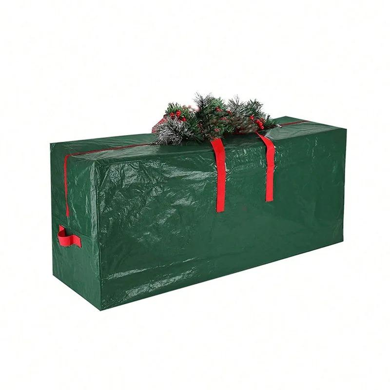 Large Capacity Christmas Tree Storage Bag for Amazon Cross-border with PE Weaving for Gift Storage and Luggage
