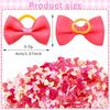 10/30/50PCS Small Dog Bows With Rubber Bands Handmade Puppy Bows Hair Accessories Pet Dogs Bowknots Pet Supplies For Dogs