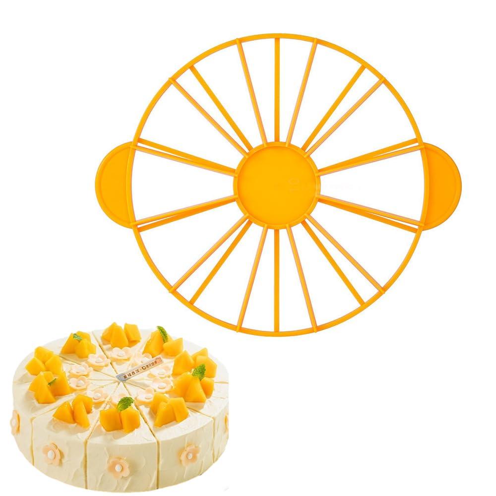 Cake baking cake cutter divider, tool, жёлтый