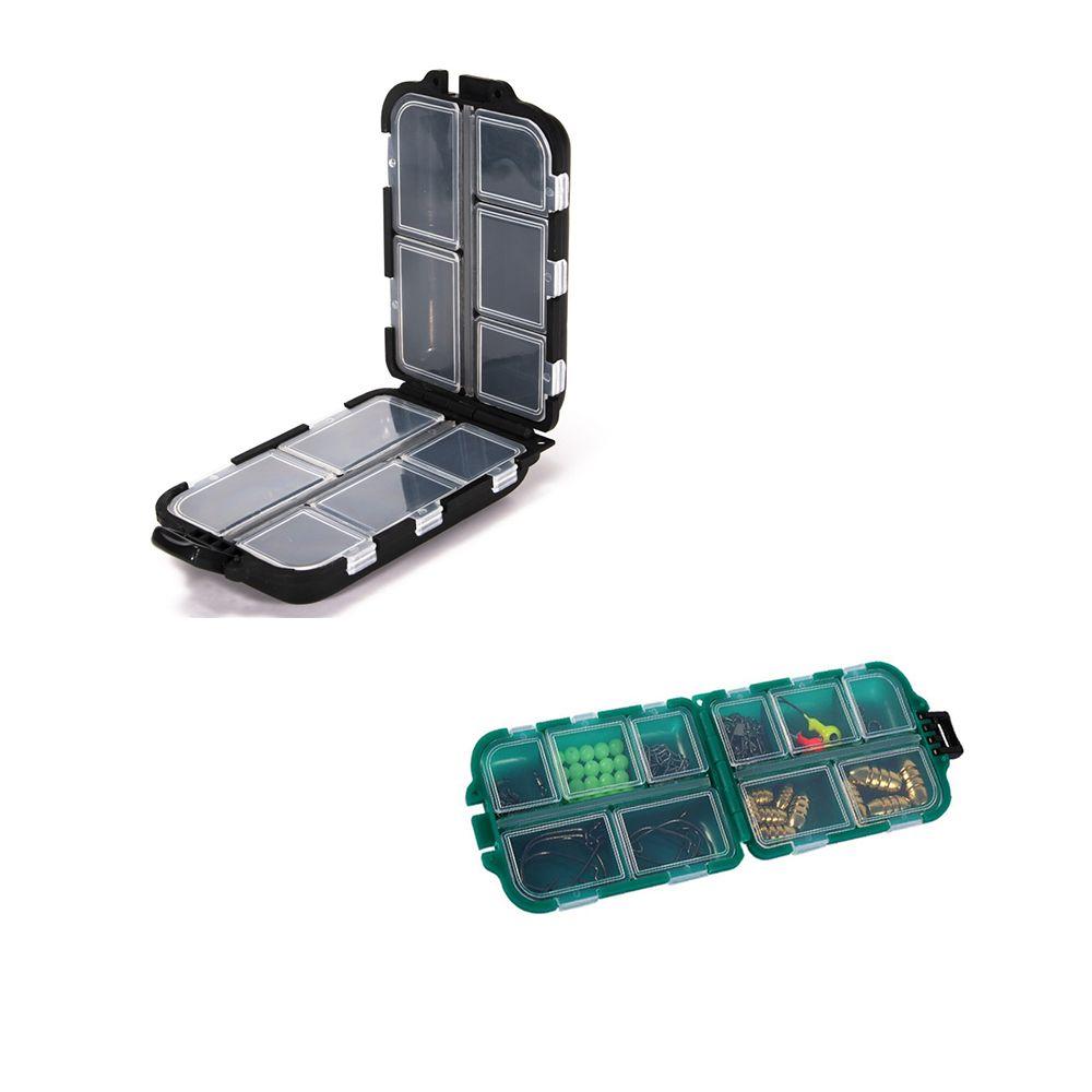 10 Compartments Fishing Lure Tackle Fishing Tackle Boxes Hook Bait Storage Box Fishing Tools