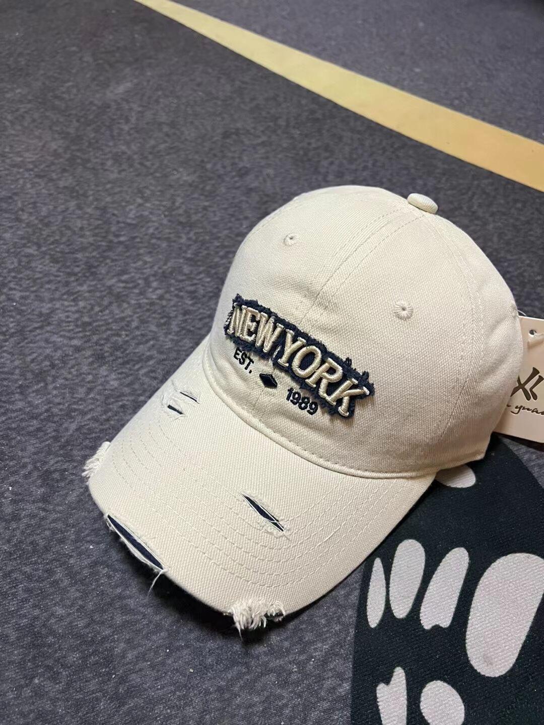 

Модная мужская бейсболка с мягким верхом и вышитыми буквами, солнцезащитный козырек для улицы, женская кепка Tide M（56-58cm）