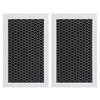 Kitchen Cooking 2PCS Filter Charcoal Vent Filter Accessory 7.68 X 4.85 Inches 19.5*12.3CM Enhanced Charcoal Layer