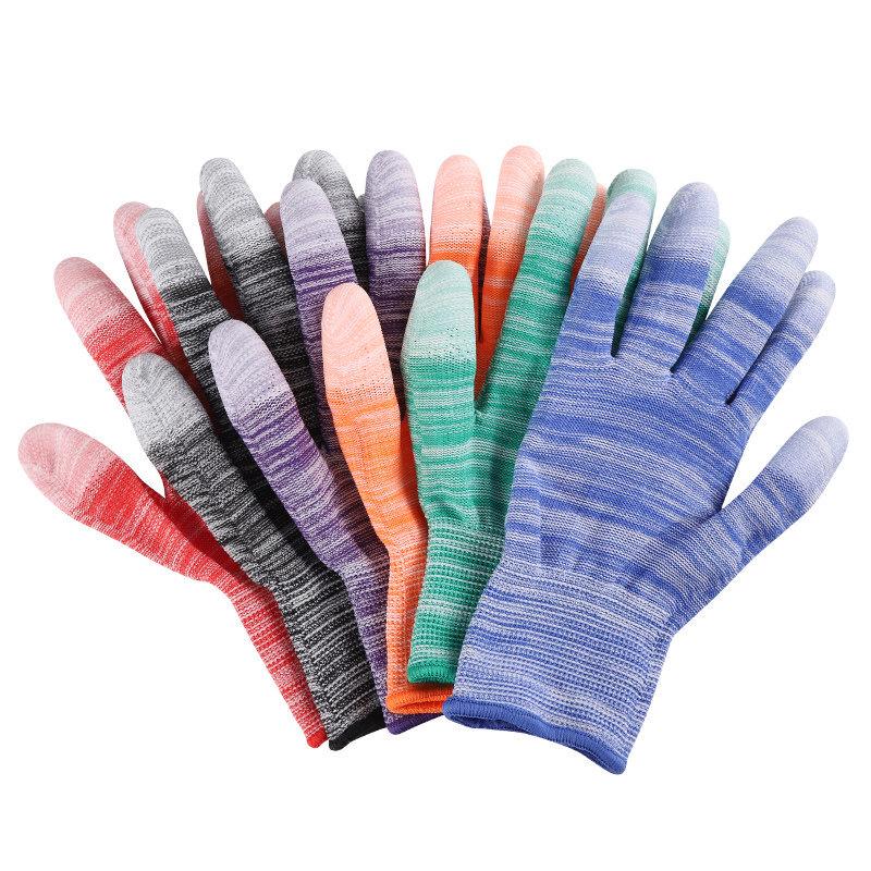 Wear-resistant Anti-slip PU Coated Nylon Work Gloves