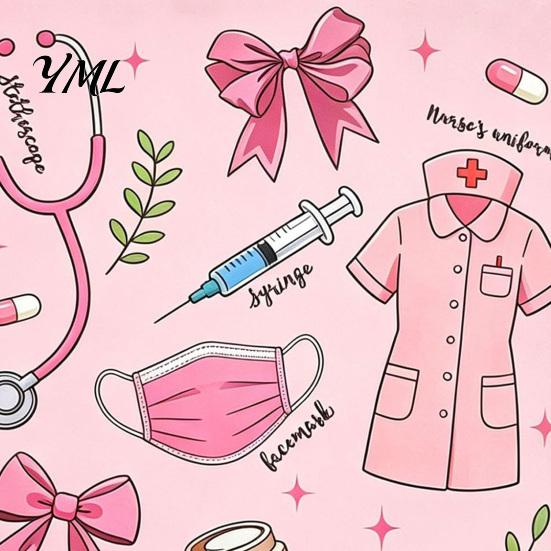 Healthcare Practitioner Journal Medical Themed Coil Notebook, Double Cover Design Thick Ink-proof Paper School Writing Notebook Notepad, Spiral Bound