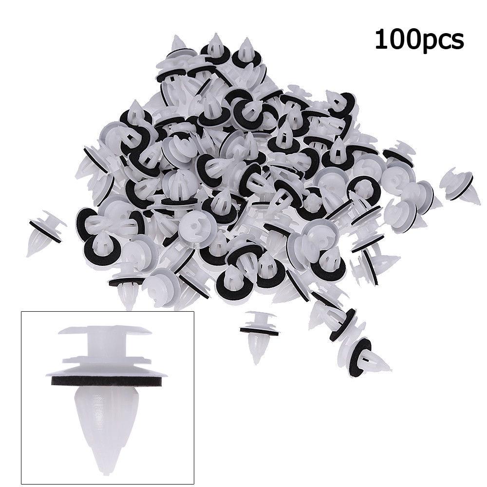 Automaall Clip Kit 100pcs BMW Door Trim Panel Clips For E46, E36, E34, E38, E39 Free Seal Rings Bmw E46 Door Panel - Foto 12